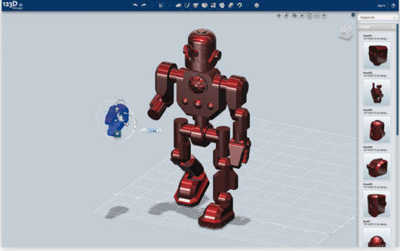 Autodesk rilascia l’app gratuita 123D Design