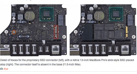 iMac 21.5 fine 2012: nessuna unità SSD per il modello base