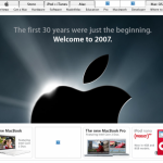 La storia di Apple raccontata dalle pagine del sito ufficiale
