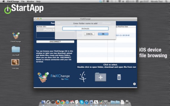FileXChange, la piattaforma di file sharing tra OS X e iOS approda su Mac