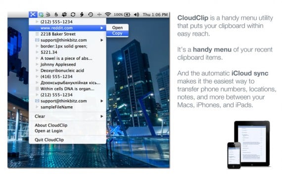 CloudClip Manager “semplifica” il copia e incolla