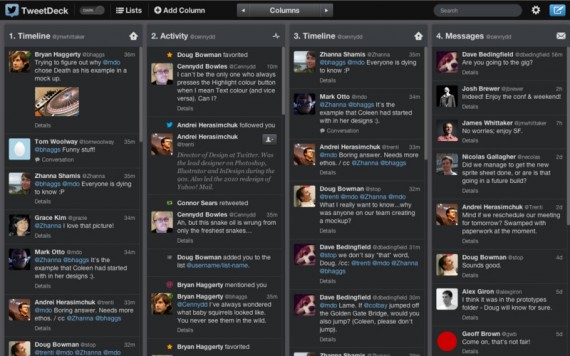 Nuovo aggiornamento per TweetDeck, il client Twitter gratuito per Mac