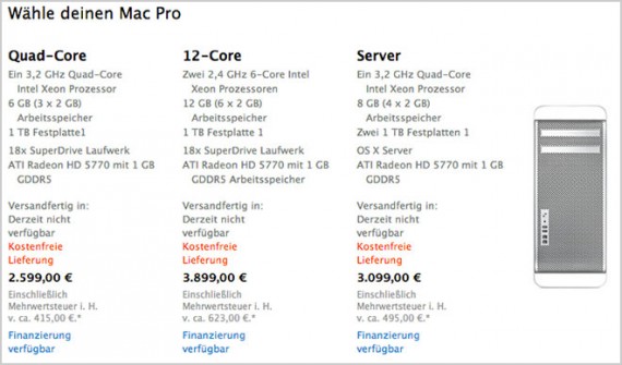 In Europa non è più possibile ordinare i Mac Pro