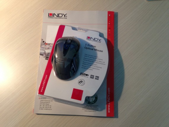 Mouse ottico 5 Tasti Laser by Lindy – La recensione di SlideToMac