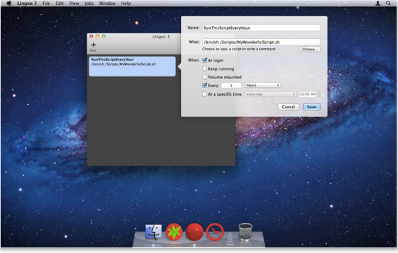 Lingon 3, un semplice app scheduler per il nostro Mac