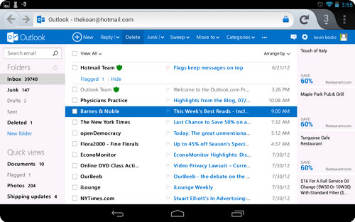 Outlook.com di Microsoft esce dalla fase beta
