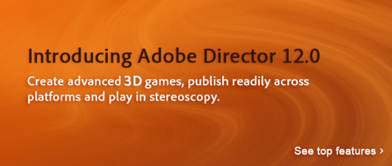 Adobe annuncia il rilascio di una nuova versione per Director