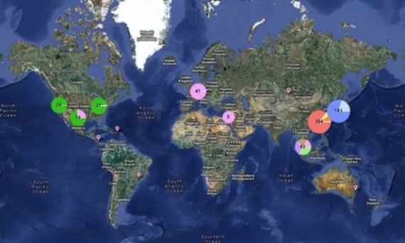 Disponibile su Internet una mappa con tutti i fornitori di Apple