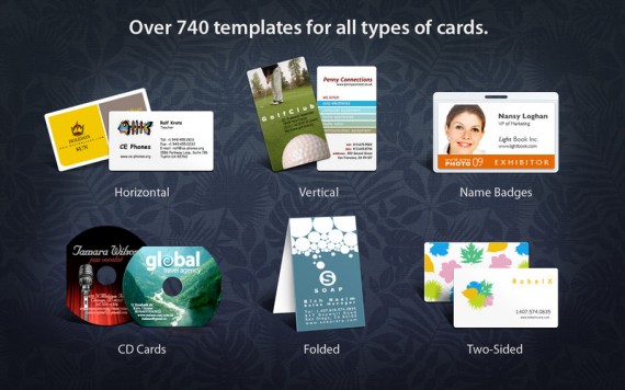 Business Card Composer 5: crea i tuoi bigliettini da visita su Mac