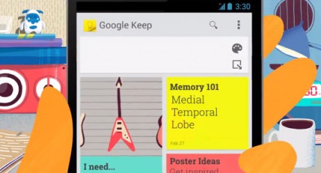 Google lancia Keep, concorrente di Evernote