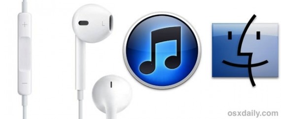 Controllare iTunes Mac auricolari Apple SlideToMac