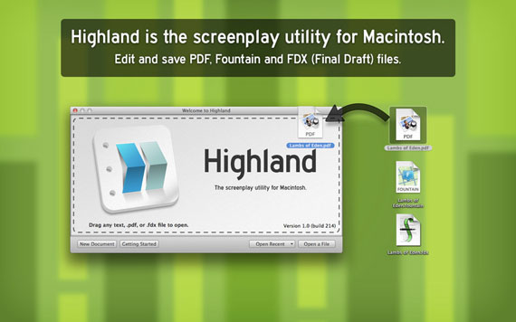 Highland, e l’editing non sarà mai più un problema!