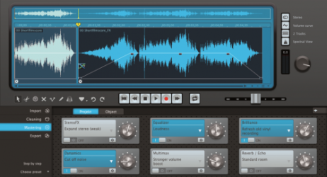 Con MAGIX Audio Cleaner Pro puoi ottimizzare l’audio direttamente da Mac