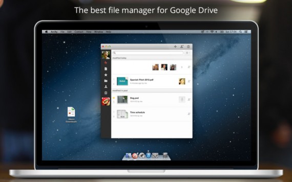 Archy, il client Google Drive per Mac, arriva su App Store
