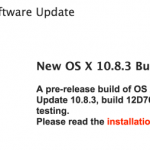 Apple rilascia una nuova beta di OS X 10.8.3