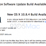 Apple invia la prima beta di OS X 10.8.4 ai primi tester