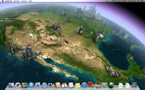 Earth 3D: il globo terrestre interattivo sul tuo Mac