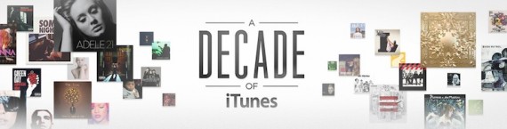 iTunes Store compie 10 anni ed Apple lo festeggia con una nuova feature