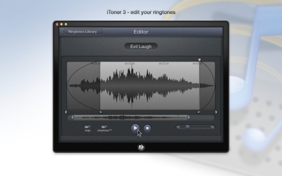 Creare suonerie per iPhone e iPad con iToner per Mac