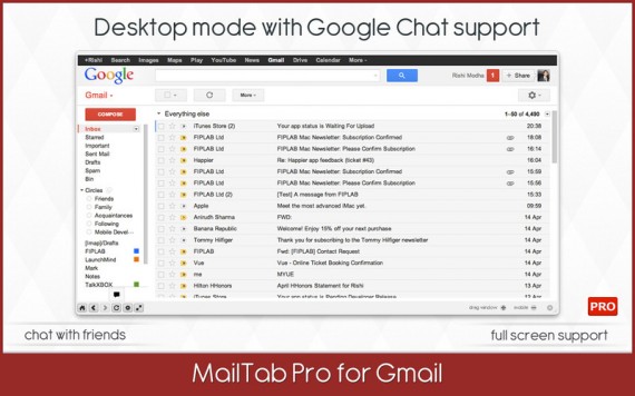 MailTab Pro for Gmail: un client di posta elettronica semplice e funzionale