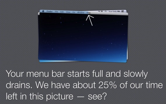 Timebar: inserisci un timer nella barra menu del Mac