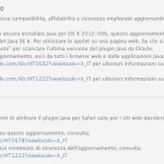 Nuovi update per Safari e Java