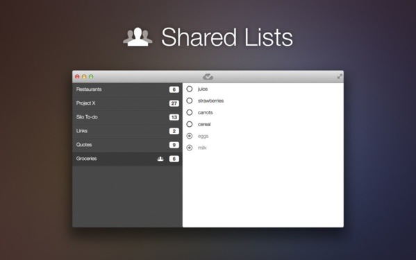 Silo, un’ottima app per gestire le liste, gratis per un periodo di tempo limitato