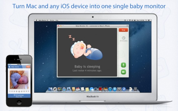 Baby Monitor 3G grazie ai dispositivi Apple