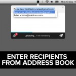 Inviare file di grosse dimensioni per email con Minbox per Mac