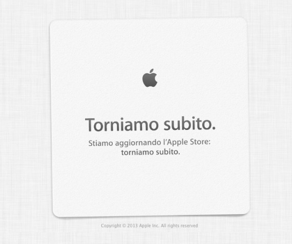 Apple Store offline, cosa ha in serbo Apple? [AGGIORNATO]