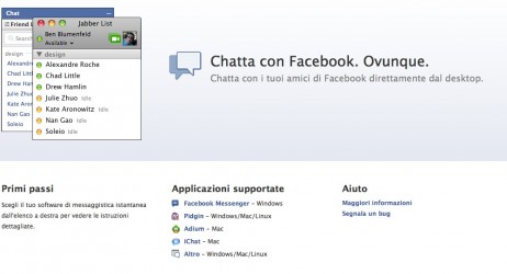 Aggiungere la chat di Facebook in Messaggi su OS X
