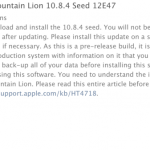 Apple invia la build 12E47 di OS X 10.8.4 agli sviluppatori