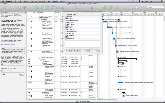 Flessibile e potente la suite di project management oggi in promozione, iTaskX