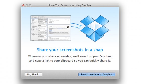 Dropbox 2.3.12 beta aggiunge nuove opzioni di integrazione su Mac