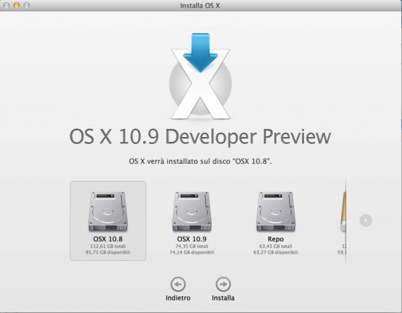 Dual Boot Mountain Lion / Mavericks con installazione diretta e da unità esterna – Guida SlideToMac