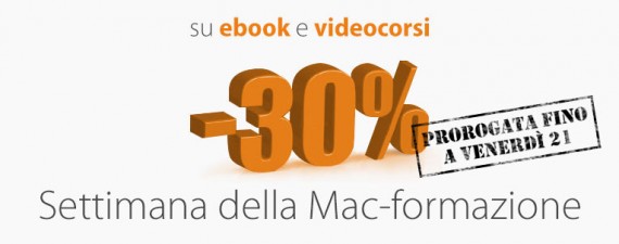 Settimana della Mac-Formazione su BuyDifferent: -30% su videocorsi ed e-book