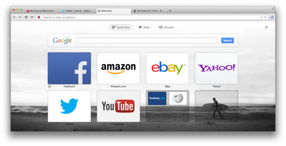 Opera rilascia una nuova versione del browser per Mac