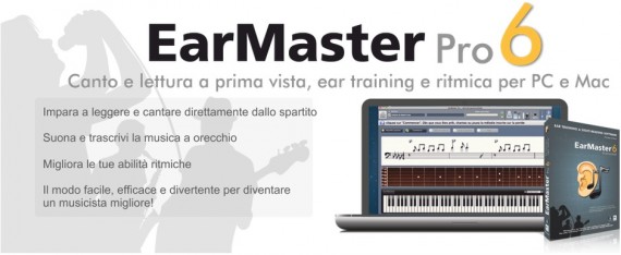 EarMaster 6 Cloud Edition ti aiuta a diventare un musicista migliore
