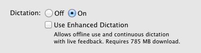 OS X 10.9 Mavericks consentirà la dettatura vocale offline nonché il “live feedback”