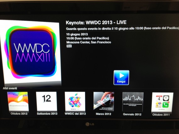 Diretta streaming dell’evento Apple odierno su Apple TV e non solo
