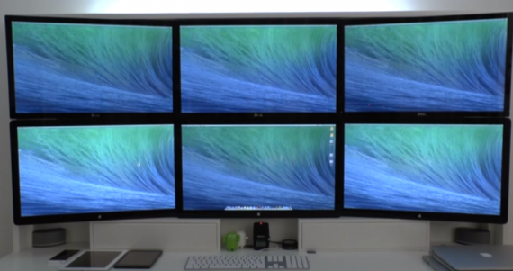 OS X Mavericks: ecco una dimostrazione della modalità multi-monitor