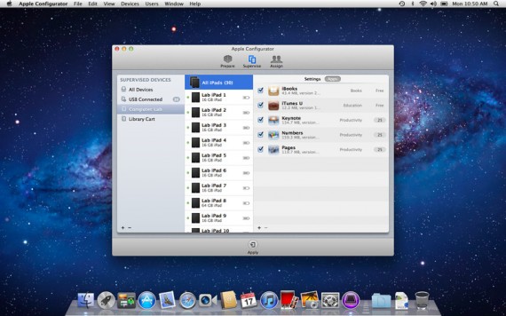 Apple Configurator 1.3 disponibile su Mac App Store
