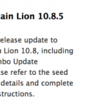 Apple invia la build 12F13 di OS X 10.8.5 agli sviluppatori