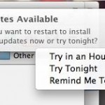 OS X Mavericks permetterà di rimandare e programmare l’aggiornamento di applicazioni