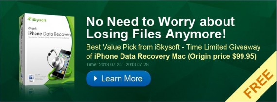 iSkysoft Data Recovery per Mac gratis fino al 28 luglio!