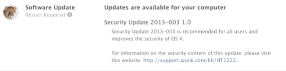 Apple rilascia un Security Update per OS X Mountain Lion
