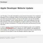 Il Dev Center di Apple offline dopo un attacco hacker!