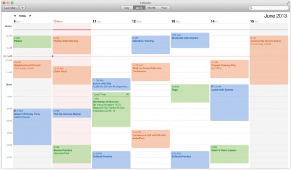 Mavericks: ecco il nuovo Calendario