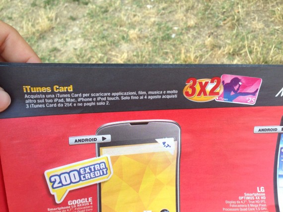 Fino al 4 agosto, tre iTunes Card al prezzo di due da MediaWorld