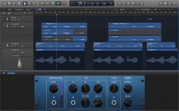 Apple aggiorna Logic Pro X: arrivano Smart Tempo e nuovi effetti